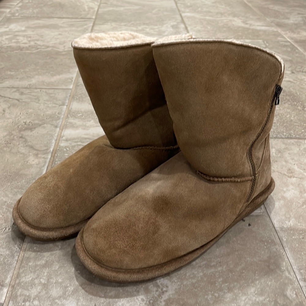 Bearpaw 2204W-Tressa Suede‎ Boots Size 10
